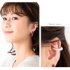 JewelVOX Earrings, Nickel Free, 2 Piece Set, Antique, Large Ear