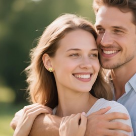 Lab Grown Diamond Bee Earrings Stud Sterling Silver 14K Gold Plated Bumble Bee Jewelry Gift for Women