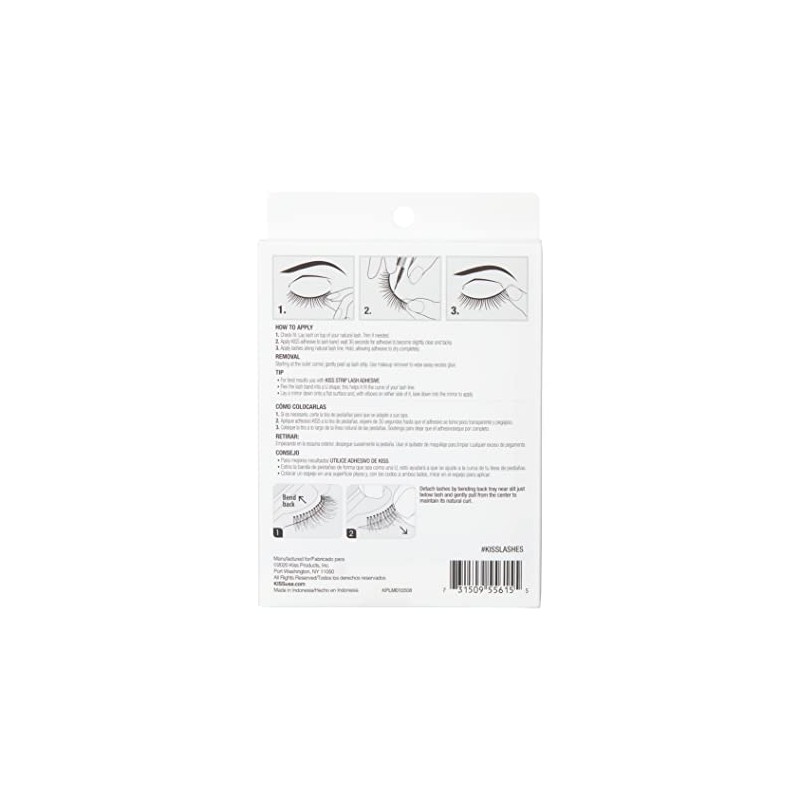 Kiss Ever Ez 03 Lashes 4 1 Pairs