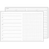 reimei藤井 System Notebook Free Weekly Schedule Left Type B5 NT245