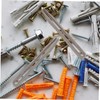 BIUDECO 3pcs Portable Titanium Alloy Tweezers Mini for Camping Supplies