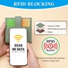FREYAMIRA Small Wallet For Women Slim Leather Bifold Wallets RFID