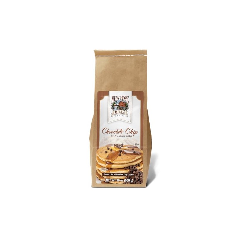 Chocolate Chip Pancake Mix by New Hope Mills - Rich,