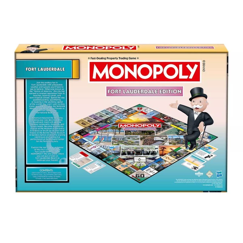 Top Trumps USA Fort Lauderdale, FL Monopoly - New &