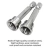 Xiciki 10 PCS Plasterboard Tools Drywall Bit Set, Drywall Screw