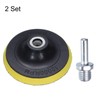sourcing map 4 Inch Hook and Loop Sanding Disc Pads