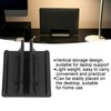 Plastic Vertical Laptop Bracket Holder Stand Desktop Storage Shelf Laptop