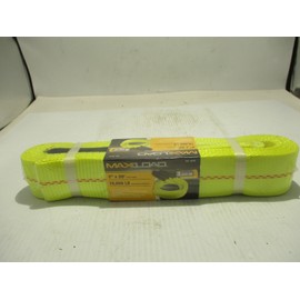 MAXLOAD NEW MAXLOAD 261-4618 REINFORCED TOW STRAP 2"INCH-20' FT 10000 LBS