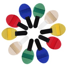 BIUDECO 10Pcs Finger Stabilizers Soft Comfortable Finger Splints for Straightening Support for Joint Immobilization for Mallet Avulsion Injuries