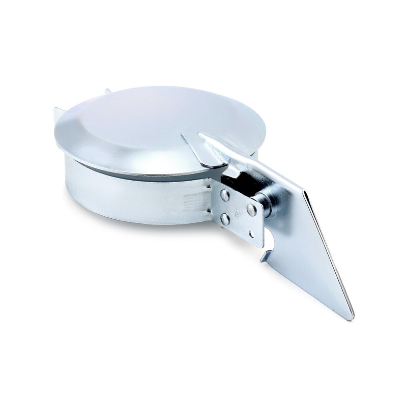QWORK 5" Zinc Exhaust Rain Cap Weather-Resistant Stack Protector for