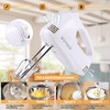 WEPSEN Hand Mixer Electric Mixing Bowls Set, 5 Speeds Handheld