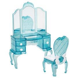 Takara Tomy Licca Takara Tomy LF-08 Princess Yumemiru Crystal Dresser Set, Dress-Up, Doll, Pretend Play, Toy, Ages 3 and Up, Toy Safety Standards, ST Mark Certified