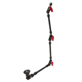 31/78.7cm Adjustable Magic Arm with Clamp Camera Mount, Articulating Arm Friction Magic Arm Camera Mount Clamp with 1/4in and 3/8in Thread for LED Light Video Rig Tripod