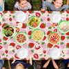 Erdbeer-Tischdecke, Erdbeer-Tischdecke, Erdbeer-Party-Tischdecke, Erdbeer-Tischdecke, Erdbeer-Tischdecke, 130 x 213 cm, für