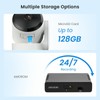 Indoor Camera for Home Security 360°, 1080p Pet Cameras with