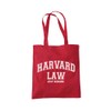 Harvard Law Just Kidding Tote Bag - red One Size