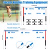 6 Pcs Pole Bending Poles for Horses with Bag, 6FT