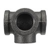 TuToy 1/2' 3/4' 1' 4 Way Pipe Fitting Malleable Iron