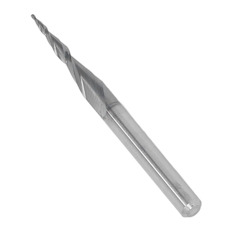 Ball Nose Cutter CNC Spiral Tapered Tungsten Steel Extended End