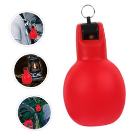 WOONEKY 2pcs Portable Hand Squeeze Whistle Bright Outdoor Survival Whistle for Camping Hiking Emergency Use Loud Sound Small Adorable Design Great Present Idea