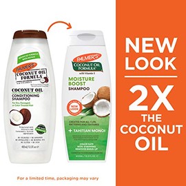 Champ acondicionador de aceite de coco Palmers para cabello seco, daado o tratado con color, 13.5 onzas lquidas oz. (Paquete de 1)                    