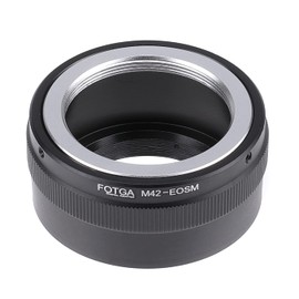 Hersmay M42-EOSM Lens Adapter Ring for M42 42mm Lens Fits Canon EOS M EF-M M2 M3 M5 M5II M6 M10 M50 M50II M100 Mirrorless Camera