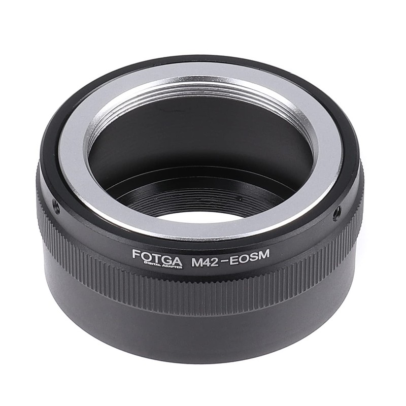 Hersmay M42-EOSM Lens Adapter Ring for M42 42mm Lens Fits