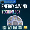LED Motion-Activated Sensor Dusk to Dawn PIR Night Light AC