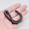 Surf turtle Plastic S Hook Clips 12 PCS Nylon Net