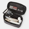 Muji 83525446 Nylon Makeup Brush Pouch, Black, Approx. 3.3 x