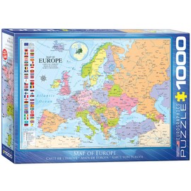 EuroGraphics Map of Europe Puzzle (1000 Piece) by EuroGraphics