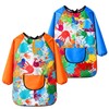 Kid Art Smock Paint,2pack Paint Apron For Kid,Artist Smock With
