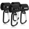 Robin Goods® 4 x pram hooks with non-slip rubber nubs
