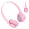 Wired Headphones Over Ear Headsets Stereo Sound Earphone with Mic