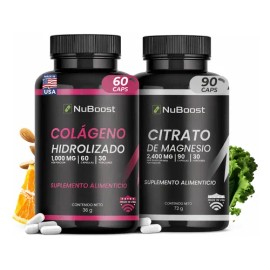 Nuboost Kit Colágeno Citrato Magnesio Days