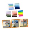 VILLFUL 5packs Pet Fluorescent Index Stickers Cute Stationary for Memo