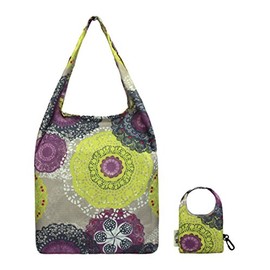 Re-uz Unisex-Adult Water Resistant Shopping Top-Handle Bag Doily