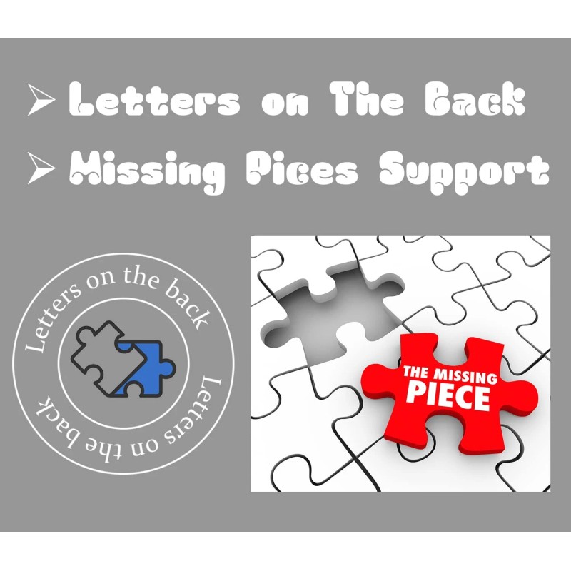 Bboldin Impossible Puzzle 1000 Piece, Challenging Difficult Puzzles for Adults,