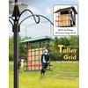 iBorn Suet Feeder Suet Bird Feeders [Single Capacity] for Outside