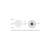 LIGHTEU, Milight Miboxer 2.4GHz Panel Remote with Magnetic Holder, Color
