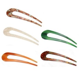 5 PCS U Shaped Hair Pins For Buns,Senior Sense Hairpin Headwear, Simple Modern Daily Use Hairpin, French Hair Item