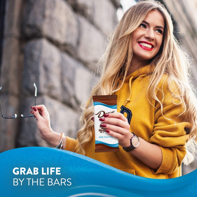 Dove Milk Chocolate Bars, 3.3 Ounce (Pack of 12)