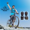 MEAJOO 4PCS Skull Style Tire Valve Stem Caps, with O