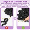 Gogo Curl Crochet Hair 18 Inch 8 Packs 120Strands Pretwisted