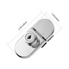 Operitacx 1Pc Glass Cabinet Lock Durable Showcase Lock Easy Install