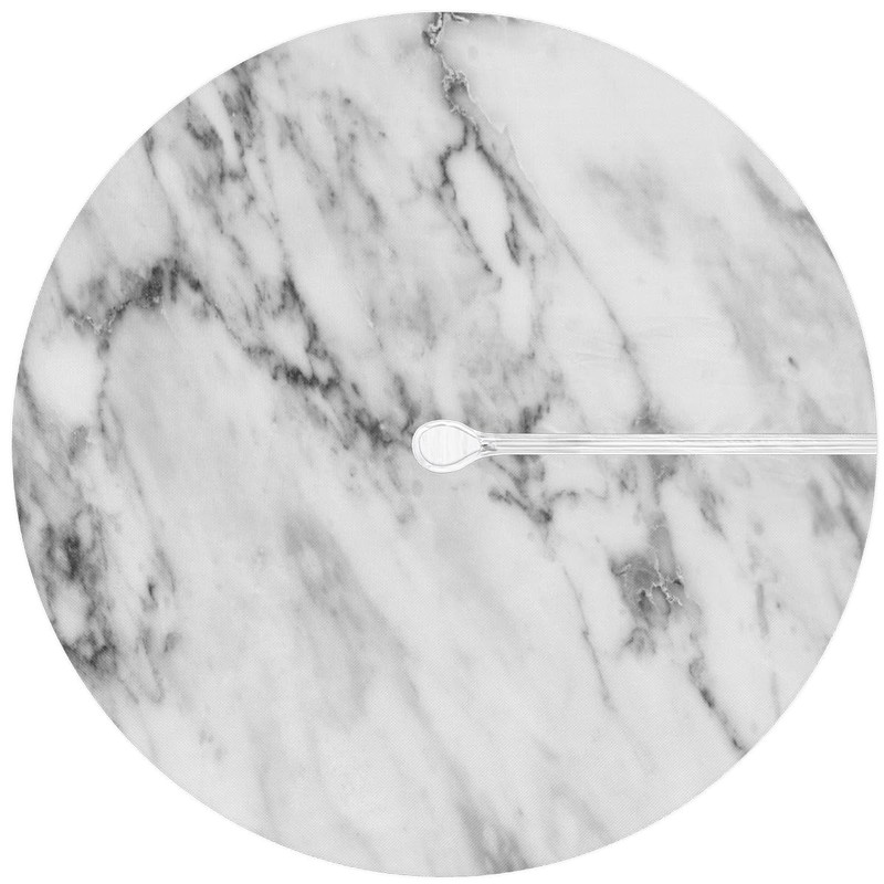 Abstract Marble Outdoor Round Tablecloth with Umbrella Hole Modern Marble