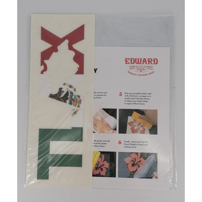 TLAX Sticker Tlaxcala Decal Mexico Letters Car Truck Window Laptop