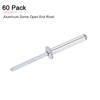 DTGN 5mm x 30mm (DxL) 60pcs Blind Rivets Mechanical Connection