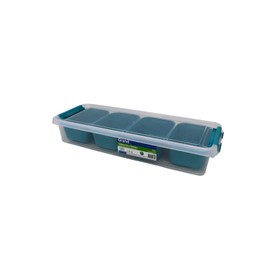 Grand Storage Box with Inner Bowls - GRAND (02 1064) 2.5 L Turquoise