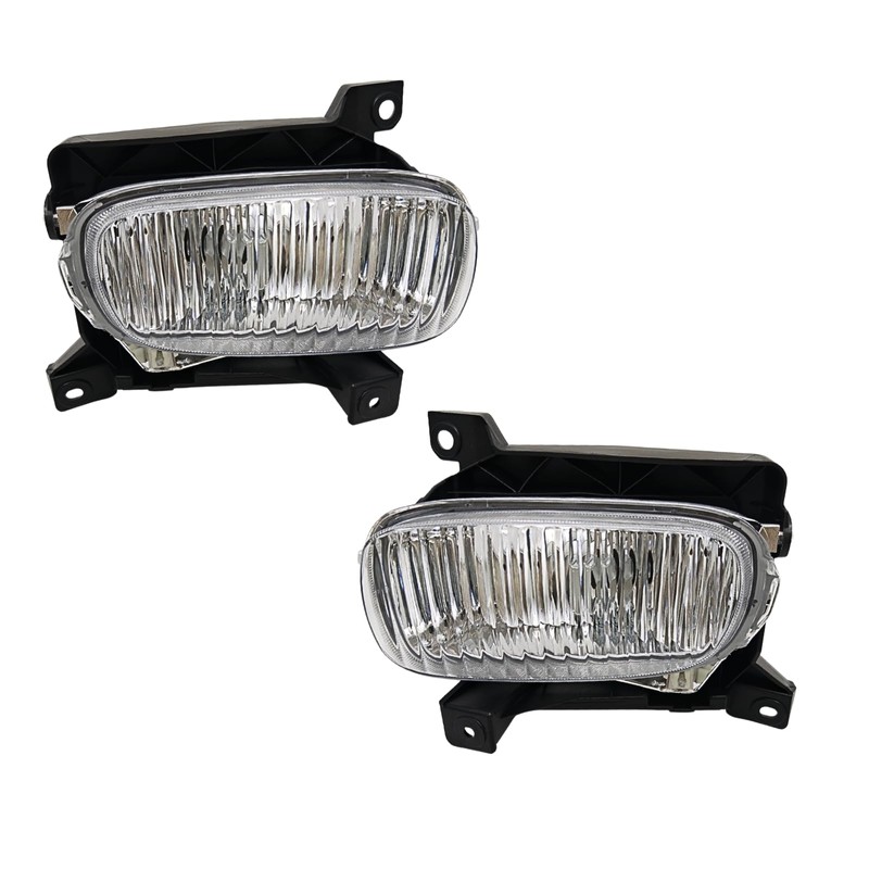 Nioboee Fog LightsCompatible with 2000-2006 Tundra Clear Lens Pair Driver